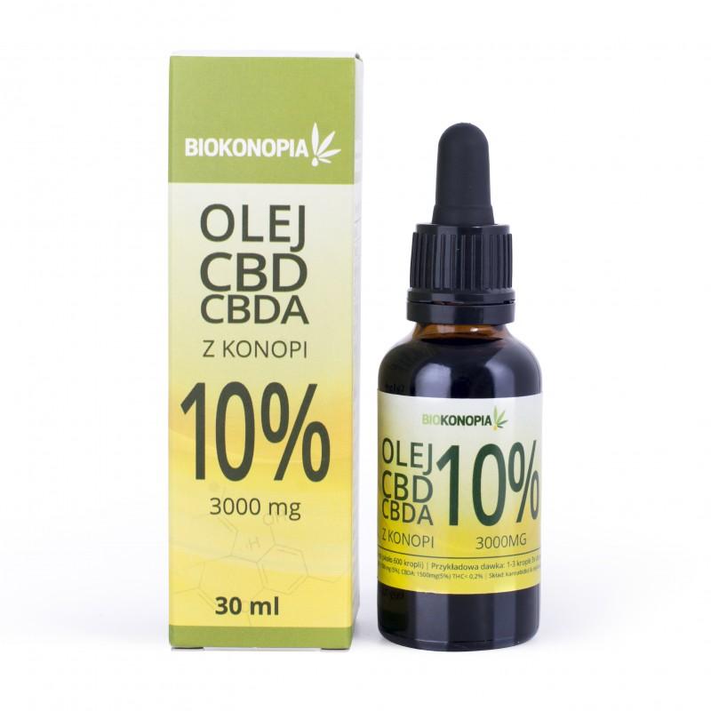 Biokonopia olejek CBD + CBDA 10% 3000mg