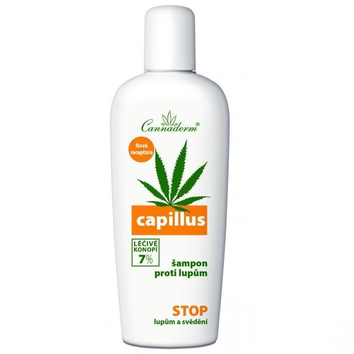 Cannaderm Capillus szampon na problemy łojotokowe z cbd dla mężczyzn