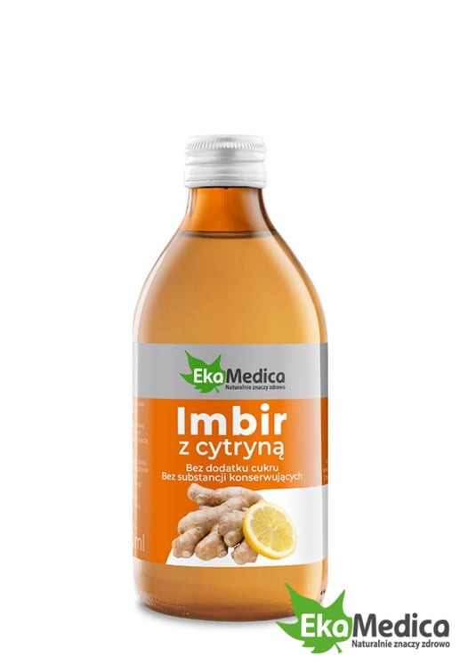 Sok Imbir Cytryna Ekamedica - 0,25l