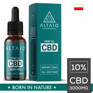 Olej CBD 10% Altaio 3000mg - 30 ml