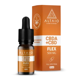 Olej CBD 5% Altaio Flex 500mg - 10 ml