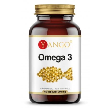 Yango Omega 3 - 500 mg 35% EPA 25% DHA - 60 kapsułek
