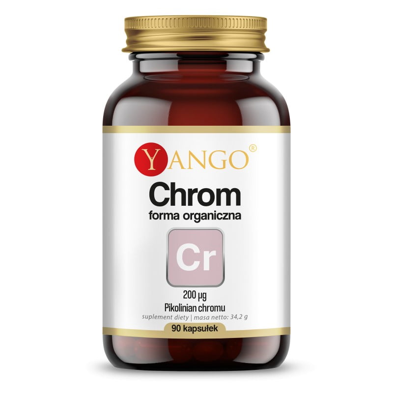 Chrom - forma organiczna - Yango - 90 kaps.