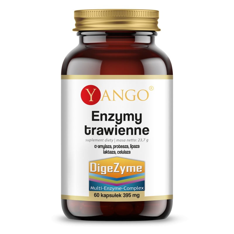 Enzymy trawienne - Yango - 60 kapsułek