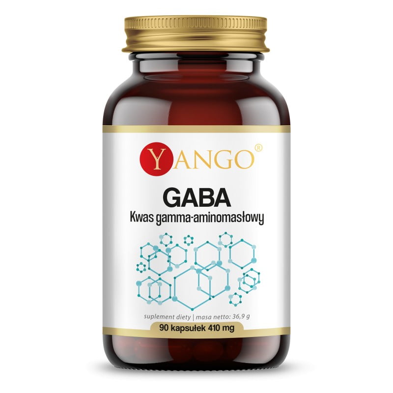 GABA - kwas gamma-aminomasłowy - Yango - 90 kapsułek