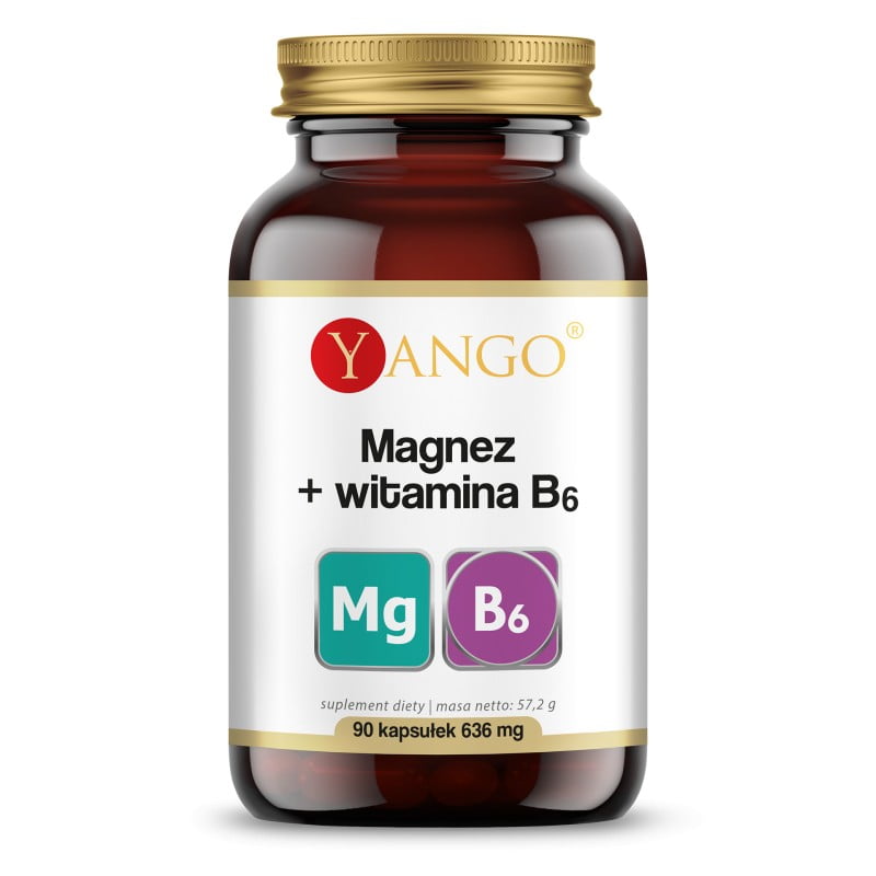 Magnez + witamina B6 - Yango - 90 kapsułek