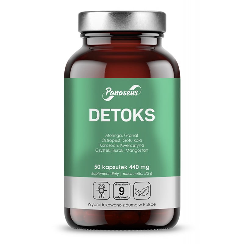 Detoks - Panaseus - 50 kapsułek