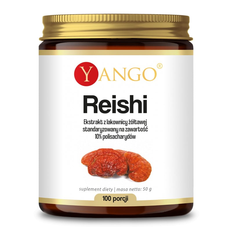 Reishi - ekstrakt 10% polisacharydów - Yango - 50g