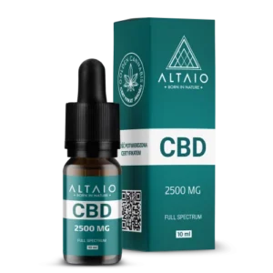 Olej CBD 25% Altaio 2500mg - 10ml