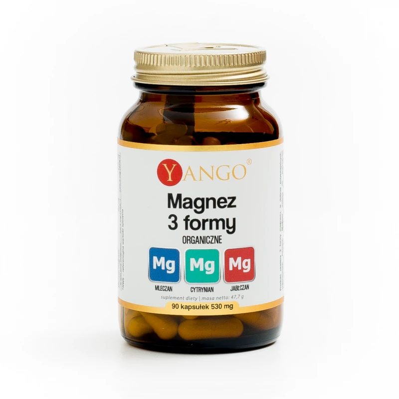 Magnez 3 formy - Yango - 90 kaps.