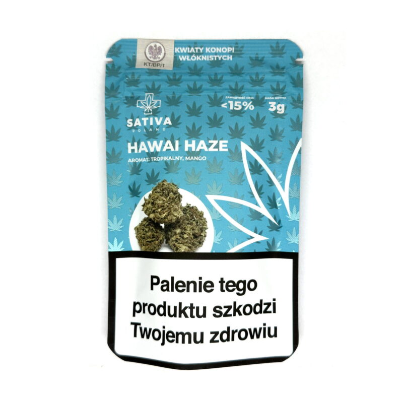 Susz konopny CBD Hawai Haze Sativa Poland - 3g