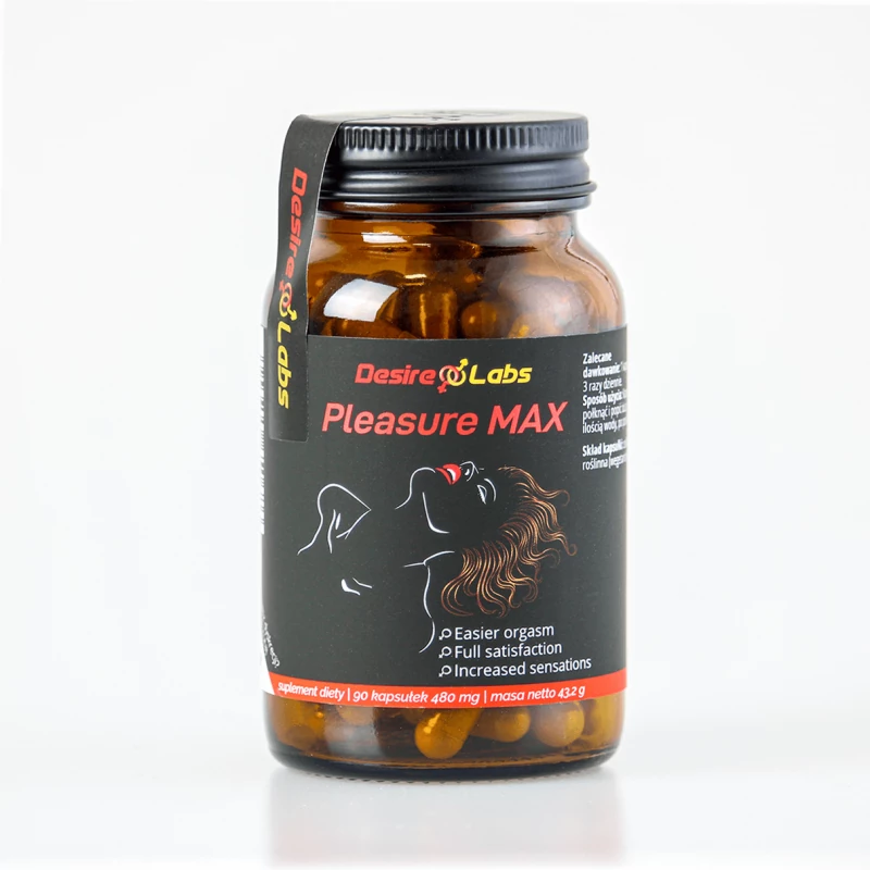 Suplement diety na lepszy seks Pleasure Max - Yango - 90 kaps.