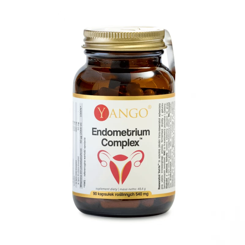 Suplement diety na endometriozę Endometrium Complex - Yango - 90 kaps.