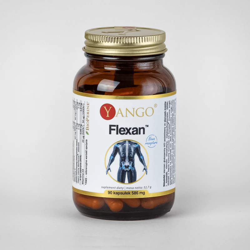 Suplement diety na stawy Flexan - Yango - 90 kaps.