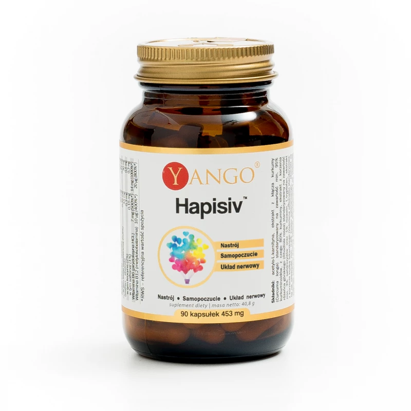 Suplement diety na lepsze samopoczucie Hapisiv - Yango - 90 kaps.