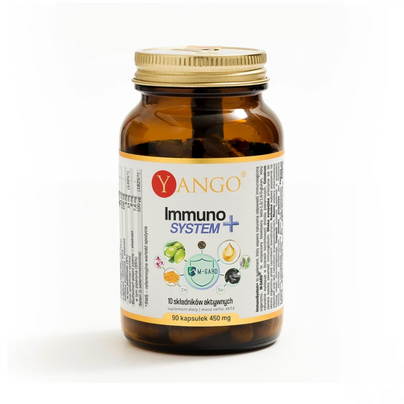 Suplement diety na układ immunologiczny Immuno System+ - Yango - 90 kaps.