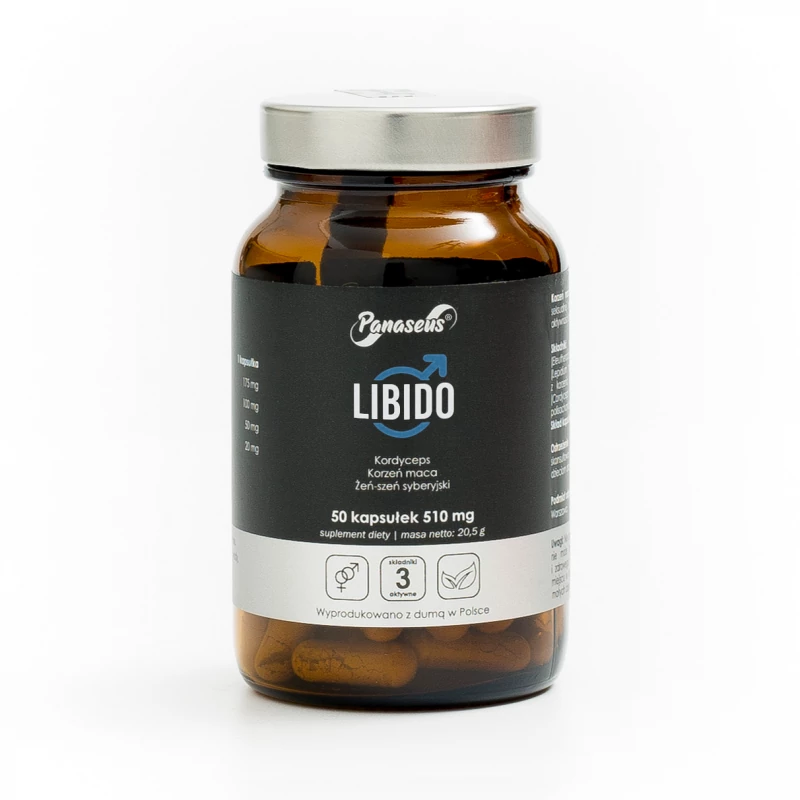 Suplement diety na Libido dla mężczyzn - Yango - 50 kaps.