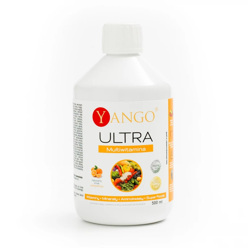 Ultra Multiwitamina w płynie - Yango - 500 ml