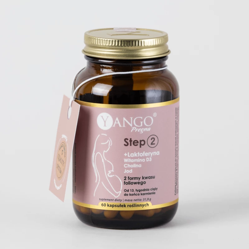 Suplement diety dla kobiet przed ciążą - Yango Pregna Step 2 - 60 kaps.